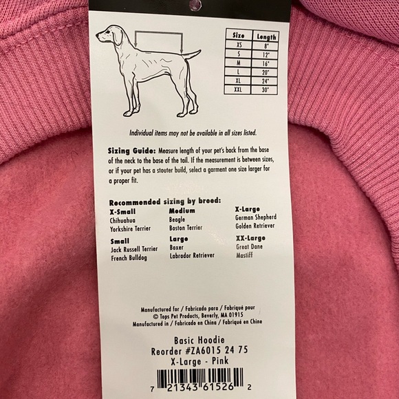 XL NWT Dog Hoodie Sweater - Picture 2 of 9